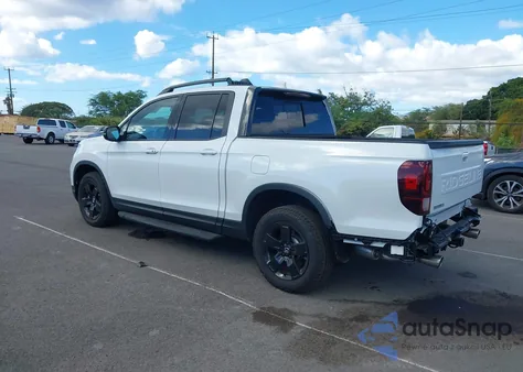2025 Honda Ridgeline Black Edition z USA, uszkodzony, nr VIN 5FPYK3F81SB004338